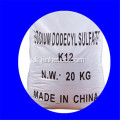 Aiguille en poudre blanche SLS Sodium lauryl sulfate K12